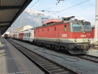 At Innsbruck HBF At Innsbruck HBF