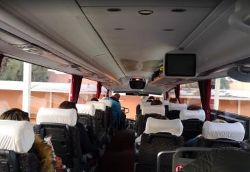 Bus interior Bus interior