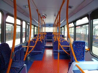 Bus interior Bus interior