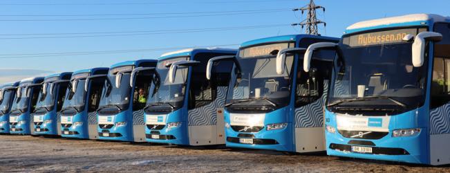 Fleet of buses Fleet of buses