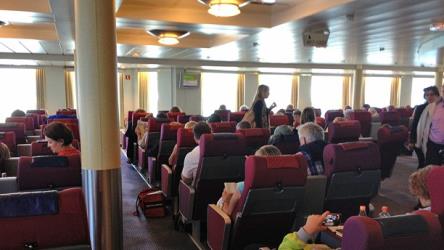 Gotland ferry interior Gotland ferry interior