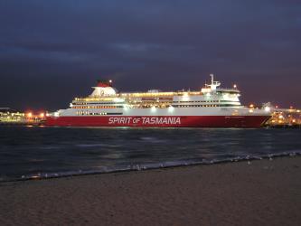 Ferry in the night Ferry in the night
