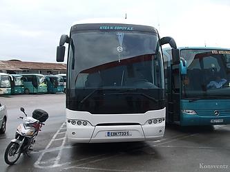 Bus front view Bus front view