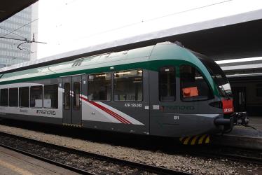 Trenord train in Milano Trenord train in Milano