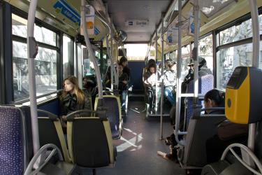 Bus interior Bus interior