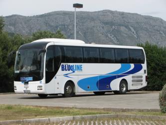 Blueline bus Blueline bus