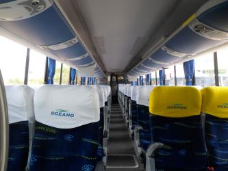 Bus interior Bus interior