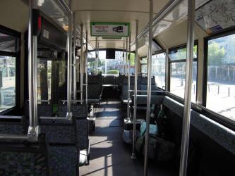 TAN Nantes Busway Interior TAN Nantes Busway Interior