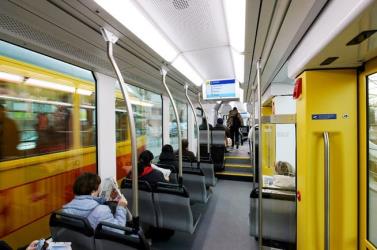 Tram interior Tram interior