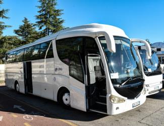 Luna Travel Front Bus Luna Travel Front Bus