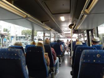 Bus interior Bus interior