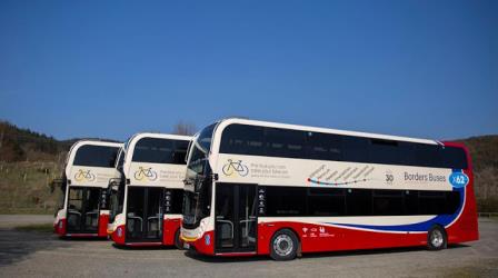 Bike friendly double decker buses Bike friendly double decker buses
