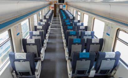 Train Interior - Bed Train Interior - Bed