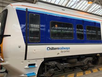 New livery and branding on the Class 165 fleet New livery and branding on the Class 165 fleet