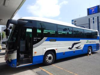 Bus exterior side Bus exterior side