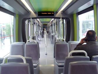 Inside Citura Tram Inside Citura Tram