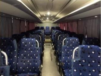 Bus interior Bus interior