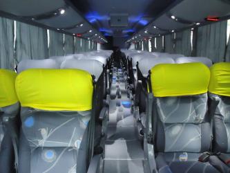 Bus interior Bus interior