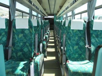 Bus interior Bus interior