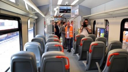 Electric train interior Electric train interior