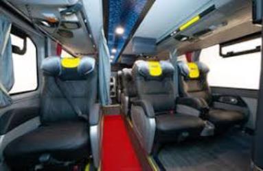 Bus interior Bus interior