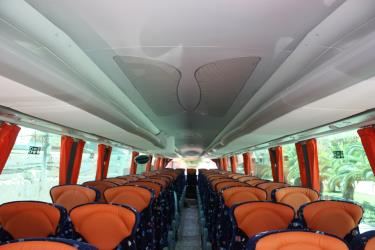 Bus interior Bus interior