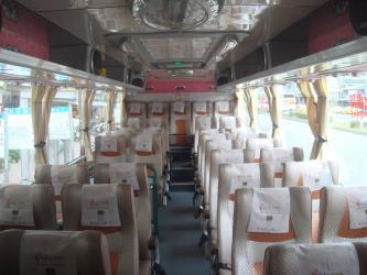 Bus interior Bus interior