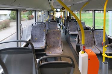 Bus interior Bus interior