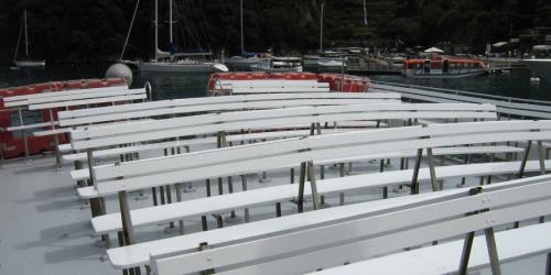 Ferry Primero VII deck seating Ferry Primero VII deck seating
