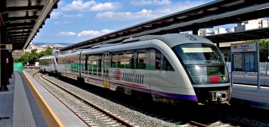Athens airport train Athens airport train