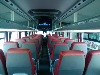 Bus interior semicama Bus interior semicama