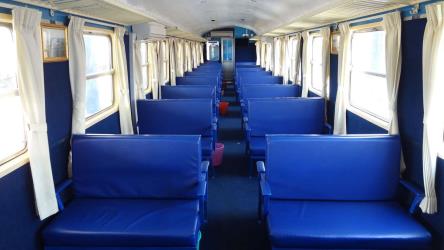 Train interior Train interior