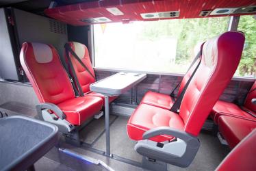 Comfortable leather seats Comfortable leather seats