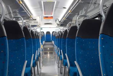 Bus interior Bus interior