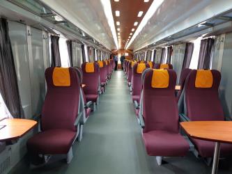 Train interior Train interior