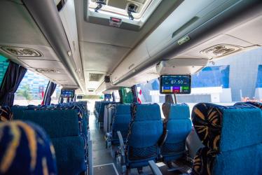 Bus interior Bus interior