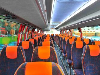 Bus interior Bus interior