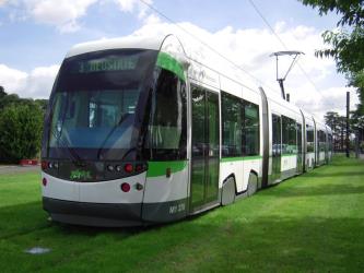 TAN Nantes Tramway Exterior TAN Nantes Tramway Exterior