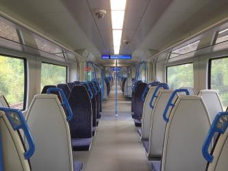 Interior of a Thameslink Class 700 Interior of a Thameslink Class 700