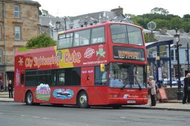 City Sightseeing Bute open-top bus City Sightseeing Bute open-top bus