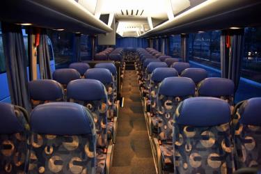 Bus interior Bus interior