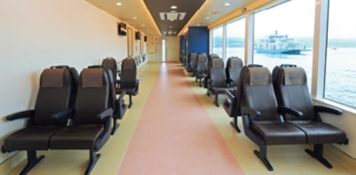Ferry interior Ferry interior