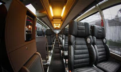Bus interior Bus interior