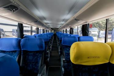 Bus interior Bus interior