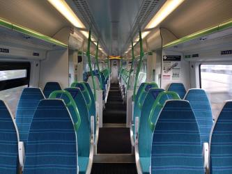 Interior of a Great Northern Class 387 Interior of a Great Northern Class 387