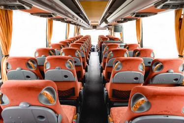 Bus interior Bus interior