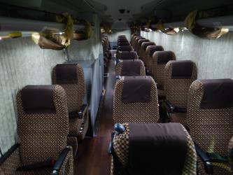 Bus interior Bus interior