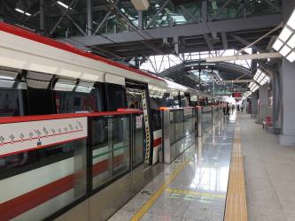 Dongguan Subway platform Dongguan Subway platform