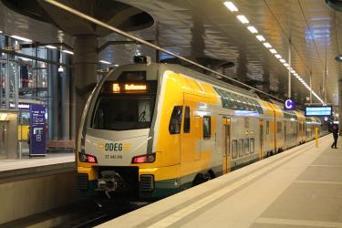 Stadler KISS at Berlin Hauptbahnhof Stadler KISS at Berlin Hauptbahnhof