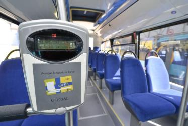 Bus interior Bus interior